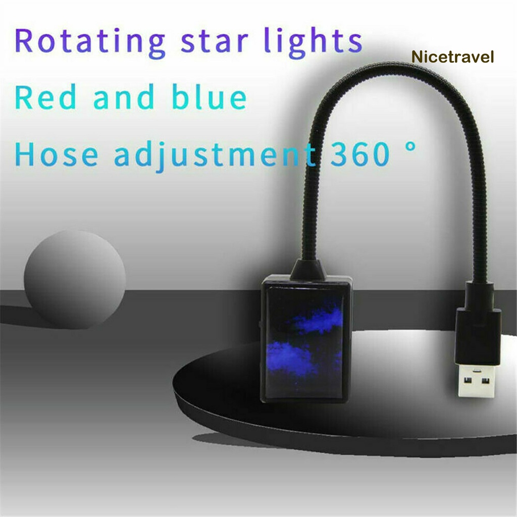 Đèn Led Chiếu Hình Bầu Trời Đầy Sao Xoay Tự Động Usb Trang Trí Nội Thất Xe Hơi | BigBuy360 - bigbuy360.vn