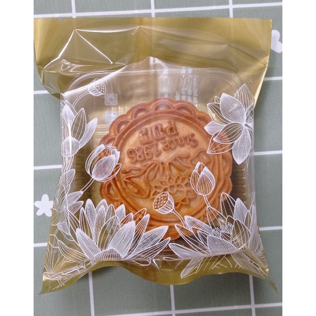 Set 50 cái Túi đựng hoăc Khay bánh trung thu loại 180gr đến 250gr