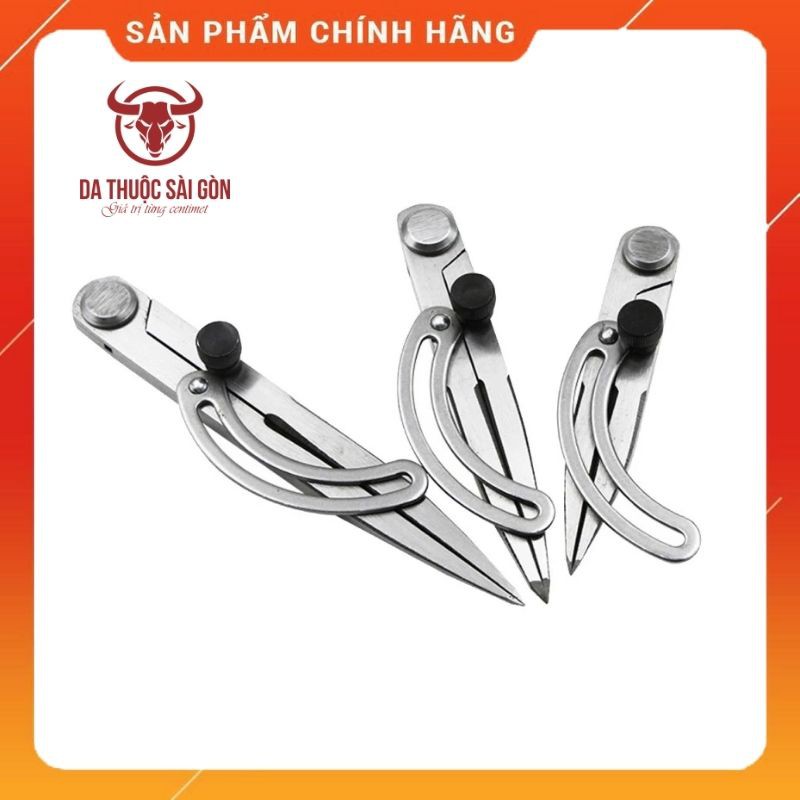 Compa Kẻ Viền, Lấy Dấu - Dụng Cụ Làm Da Cơ Bản - Da Thuộc Sài Gòn