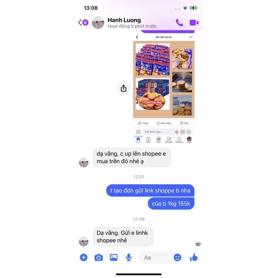 combo shopee hanh luong