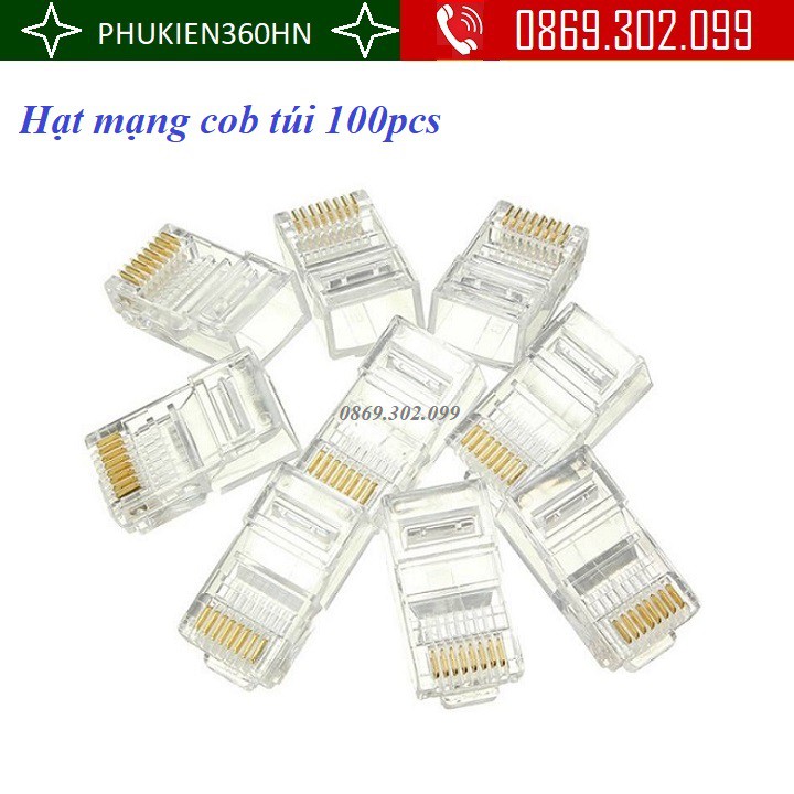 Hạt mạng cob túi 100pcs