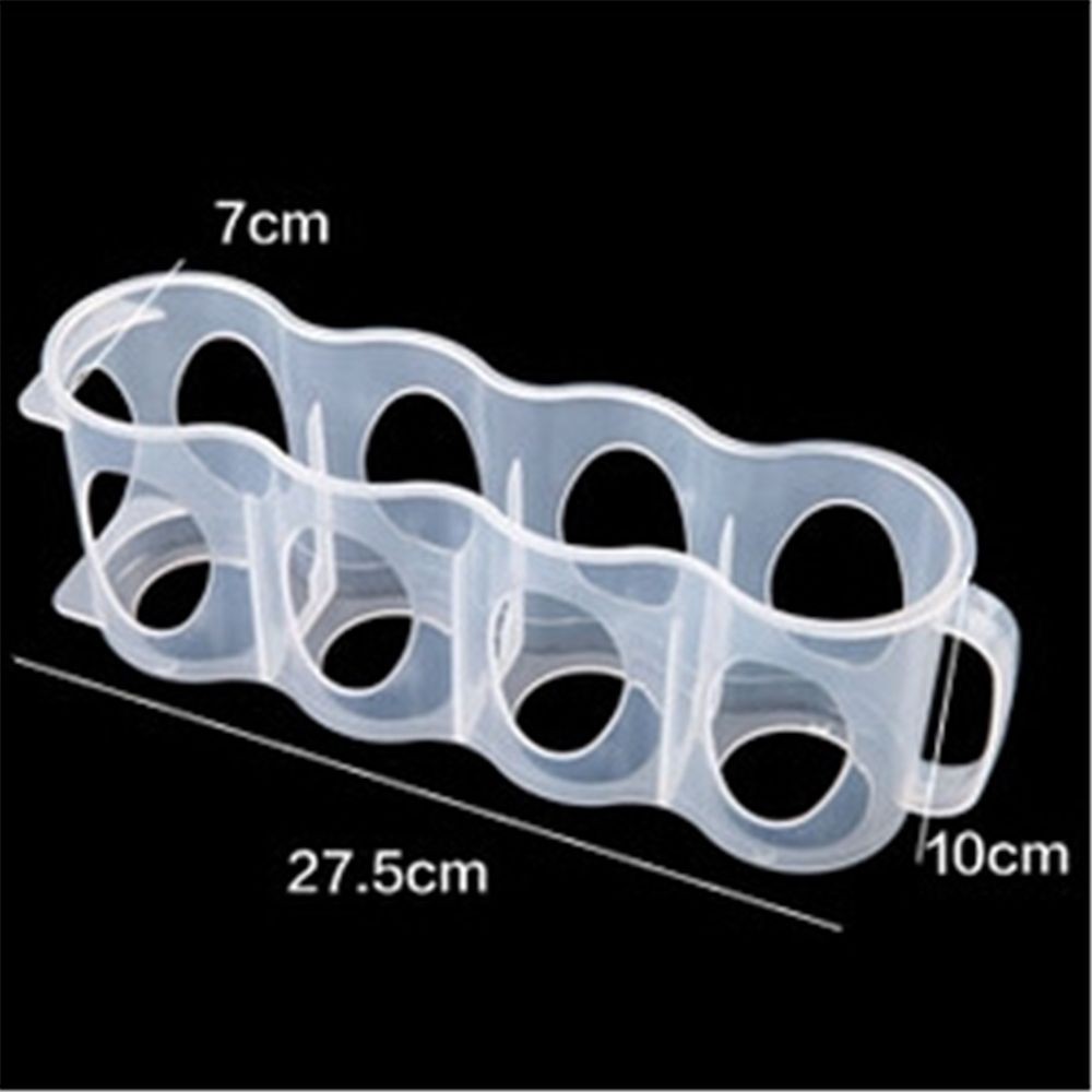 Bộ 4 Hộp Nhựa Trong Suốt Đựng Lon Nước Ngọt Tiện Lợi