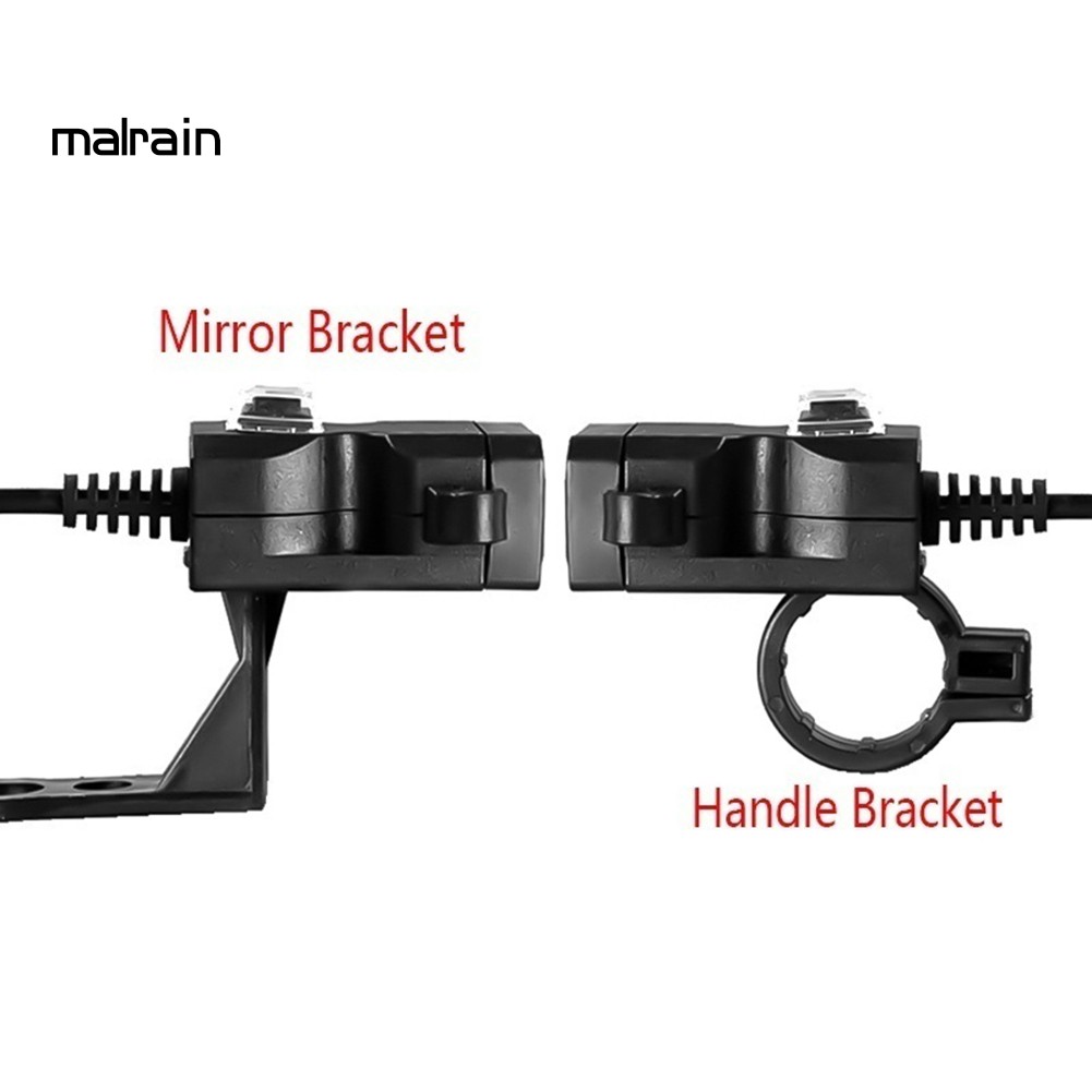 Đầu sạc điện thoại hai cổng USB gắn xe máy chất lượng cao