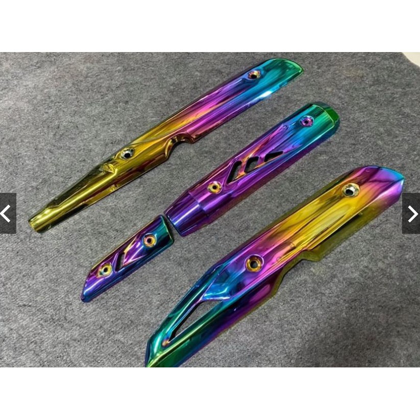 Ốp bô titan giành cho wave 100 / wave 50cc / wave 110