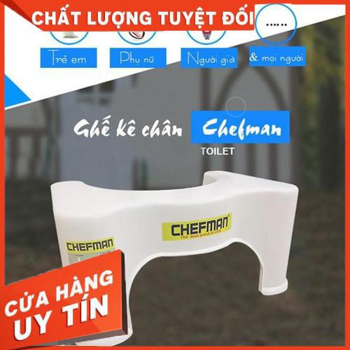 Ghế kê chân toilet Chefman chống táo bón