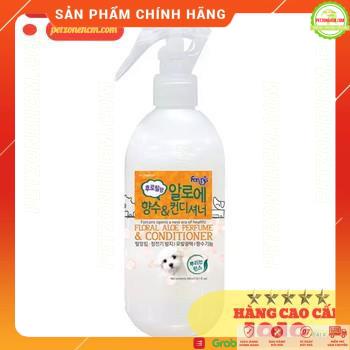 Nước hoa Forcans chó mèo 💥 FREESHIP 💥 300ml dầu xả khô và nước hoa Hàn quốc cho thú cưng chiết xuất nha đam