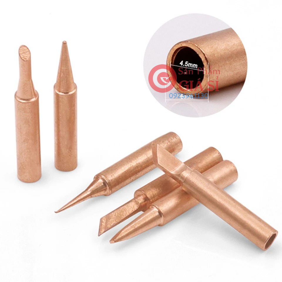 Set 6 mũi hàn bằng đồng chất lượng cao ❤️freeship❤️