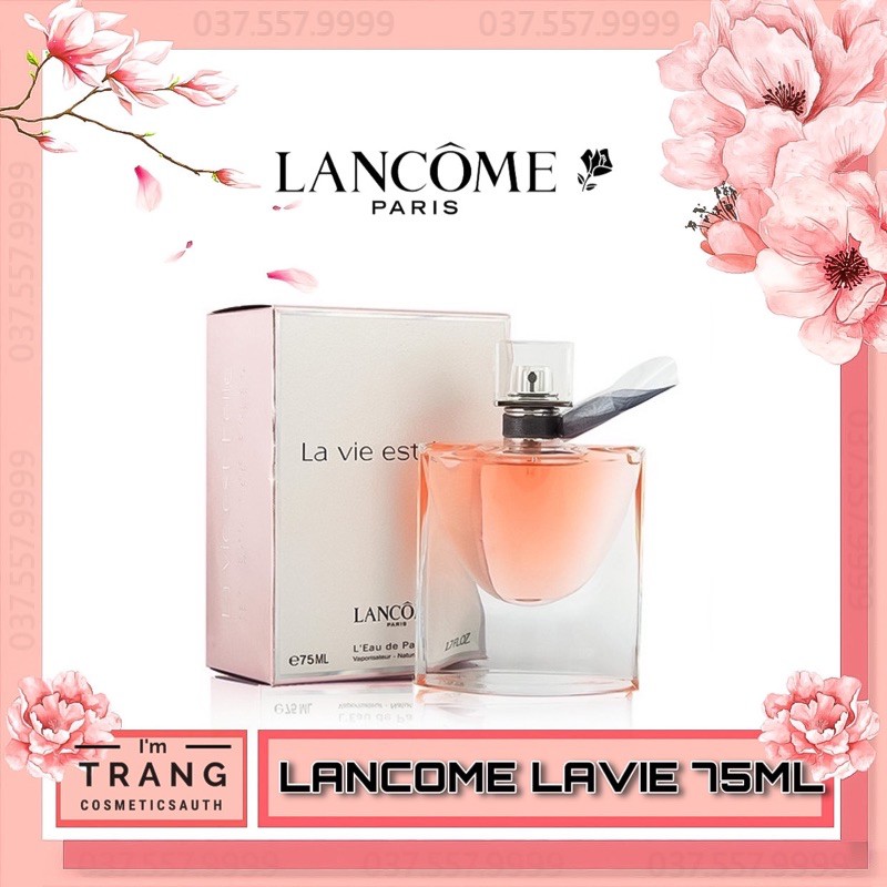 Nước hoa Nữ Lancome, Lancome Lavie Est Belle 75ml EDP