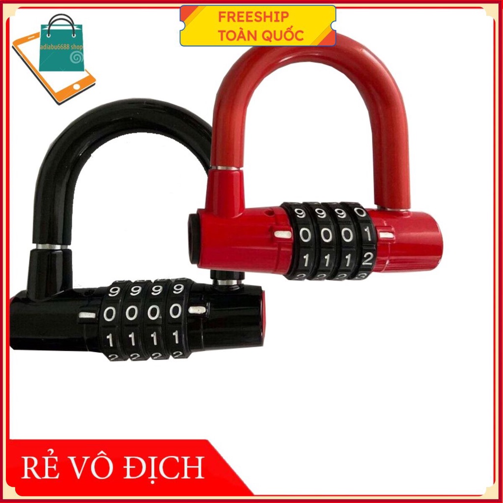 KHOÁ MÃ 4 SỐ CHỮ U (khoá cửa cỡ nhỏ và trung bình) .
