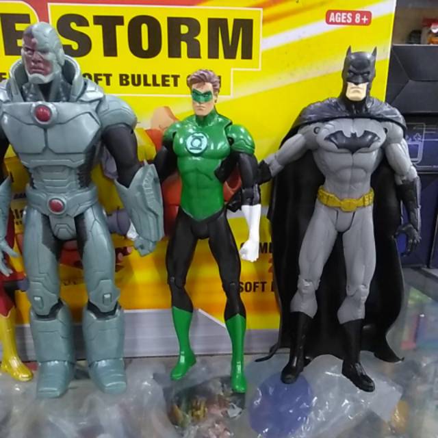 Set 7 Mô Hình Nhân Vật Siêu Anh Hùng Dc Justice League