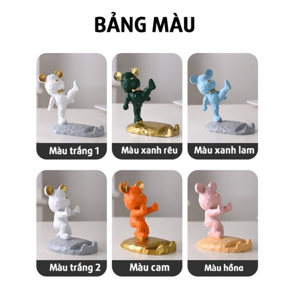 Giá Đỡ Điện Thoại Gấu Con Dễ Thương
