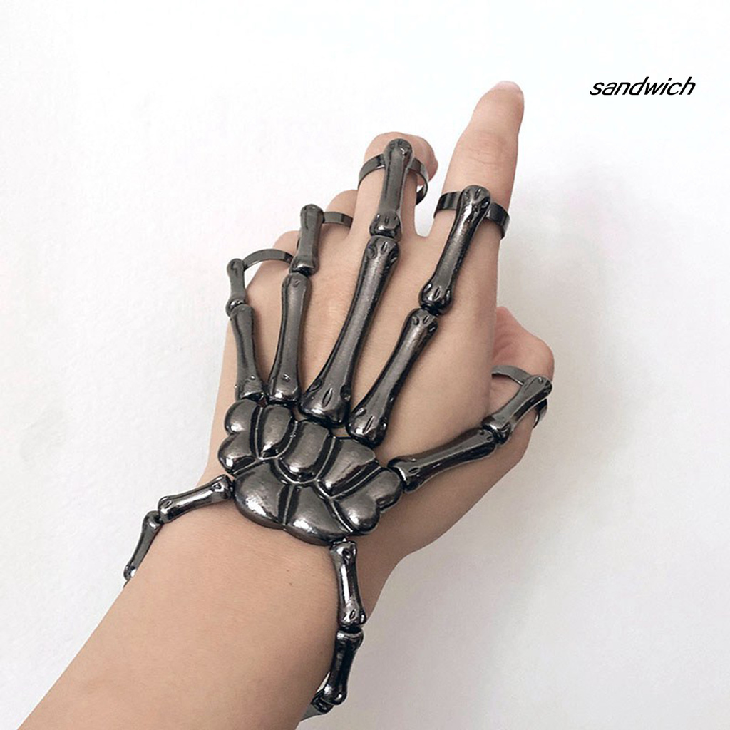 Vòng tay hình xương bàn tay có thể điều chỉnh kích cỡ | BigBuy360 - bigbuy360.vn