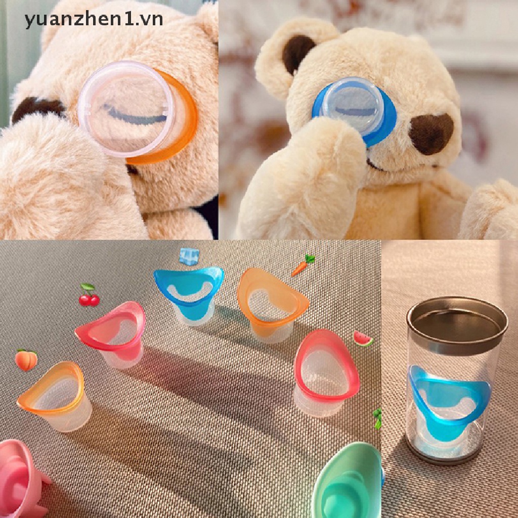 Set 2 Cốc Rửa Mắt Bằng Silicon Mềm Có Thể Tái Sử Dụng Kèm Hộp Đựng