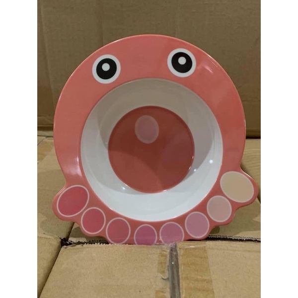 Bát ăn dặm cho bé hình thú cưng chịu nhiệt cao không độc hại