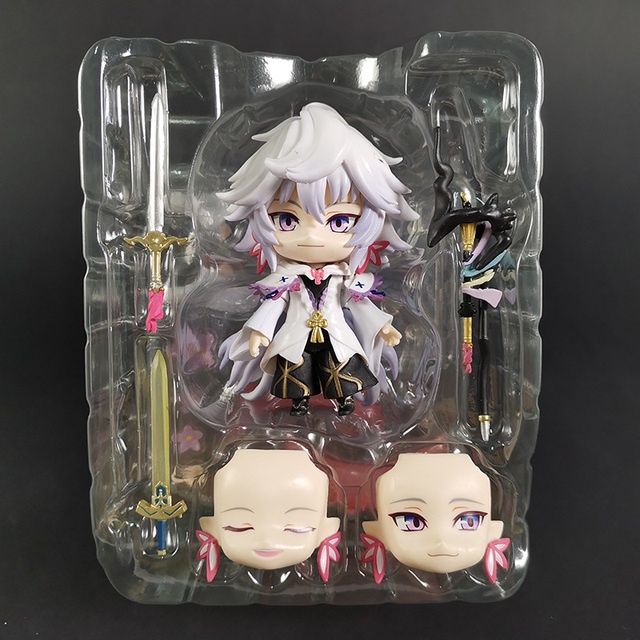 Mô hình nhân vật Saber Nendoroid Tohsaka Rin 409 # Gilgamesh 410 # Mash Kyrielite 664 # 486 # bằng PVC