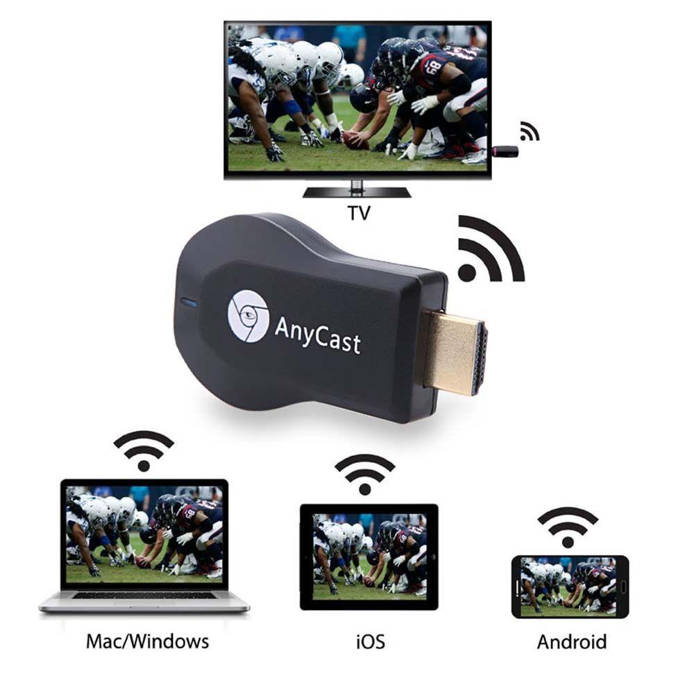 AUGUSTINA Thiết Bị Chia Sẻ Tín Hiệu Wifi HD Cho TV Airplay Mirascreen Dongle DLNA Miracast Airplay M2 Plus