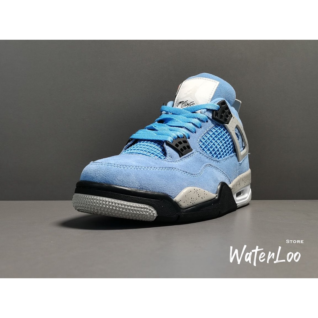 Giày Thể Thao Nam Giày Sneaker Nam Air Jordan 4 University Blue Xanh Dương Cổ Thấp Phù Hợp Cho Nam Và Nữ Waterloo Shop