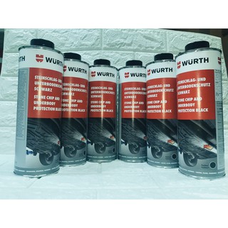 Chai sơn phủ gầm xe hơi 1000ml – Wurth.