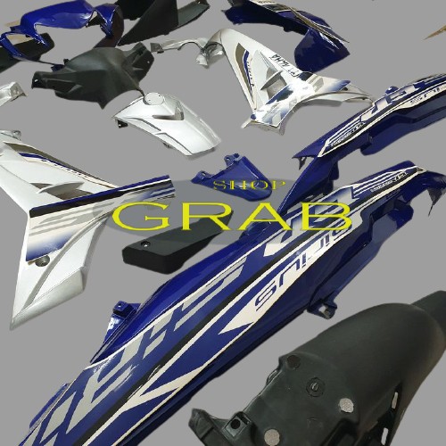 Bộ nhựa Màu Xanh GP cho xe SIRIUS đời 2005 đến 2018 - Dàn áo xe Sirius màu Xanh tím -SPG-DGSi-xt