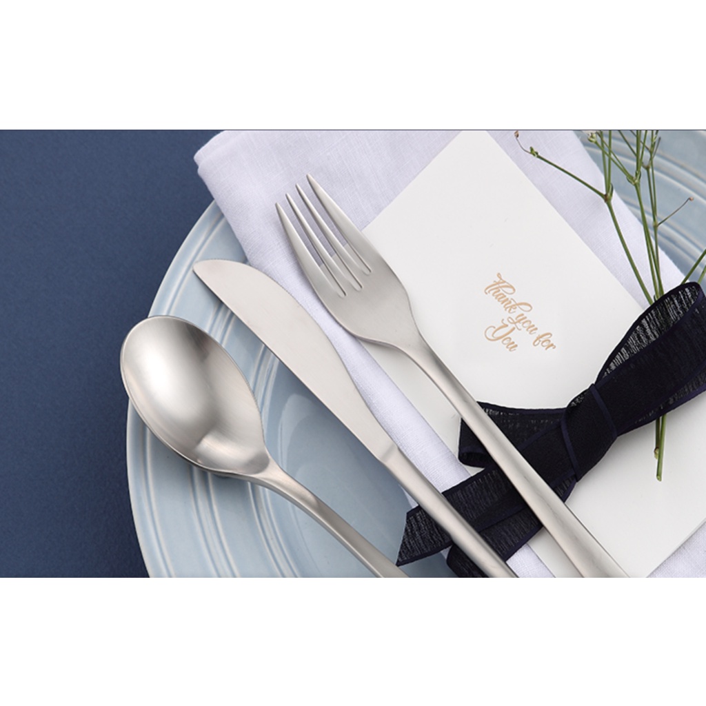 1 Muỗng Edelkochen Inox 304 bóng màu bạc, màu vàng hoặc màu đồng