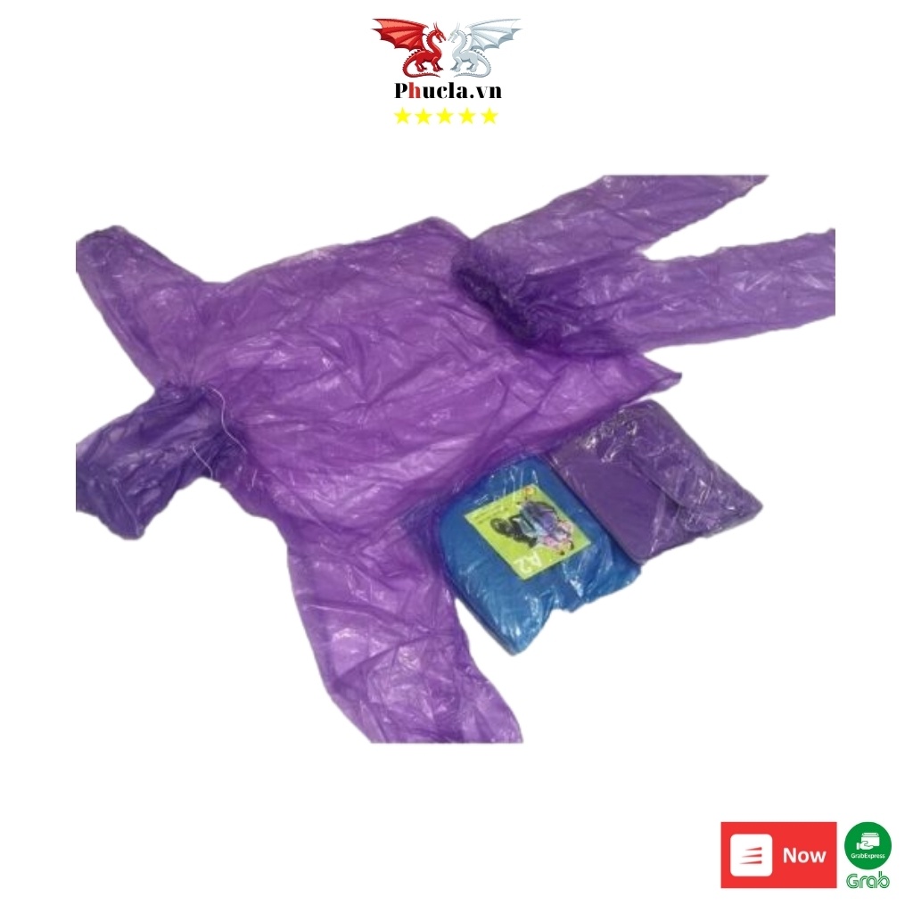 Áo mưa 1 người, Áo mưa bộ mỏng tiện lợi chống thấm tốt giá siêu rẻ