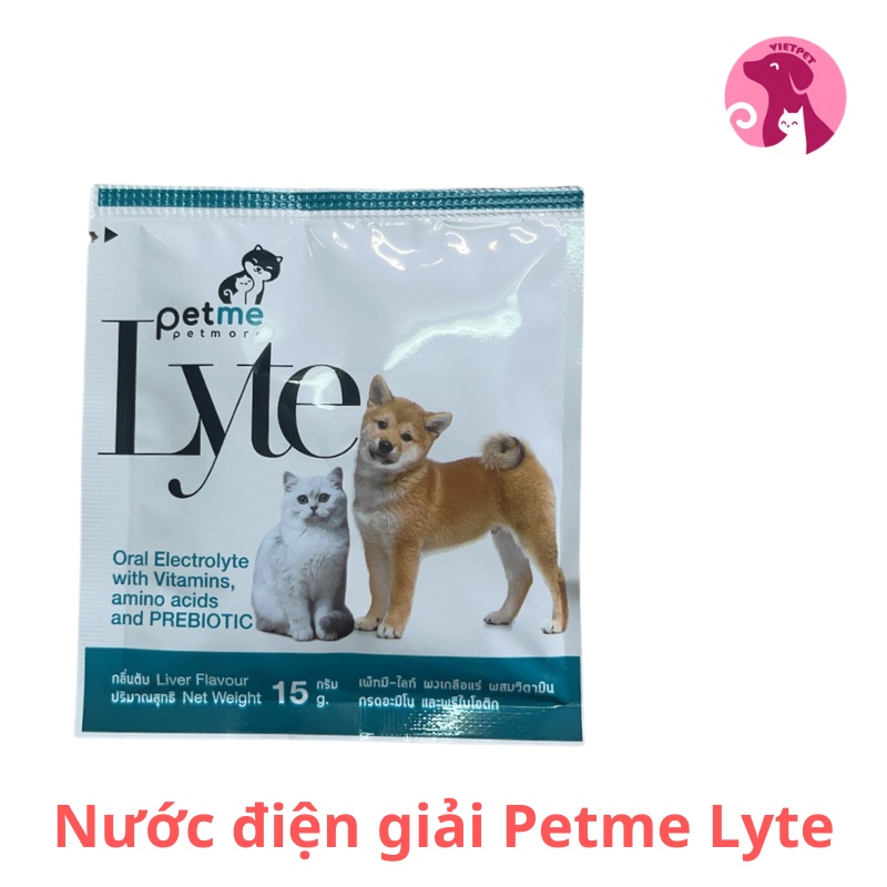 Petme Lyte - Bột pha bổ sung điện giải, vitamin và khoáng chất