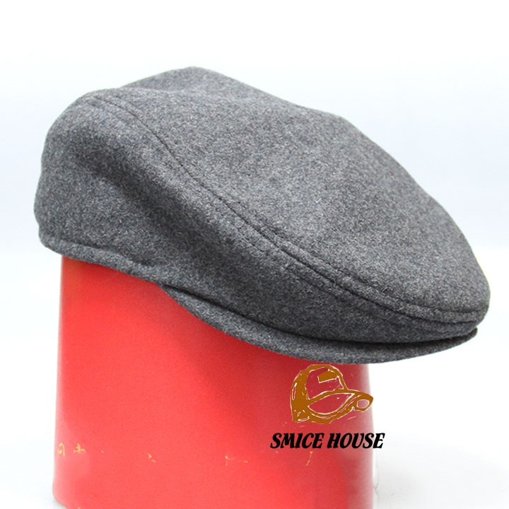 NÓN BERET MỎ VỊT VẢI NỈ NAM NỮ