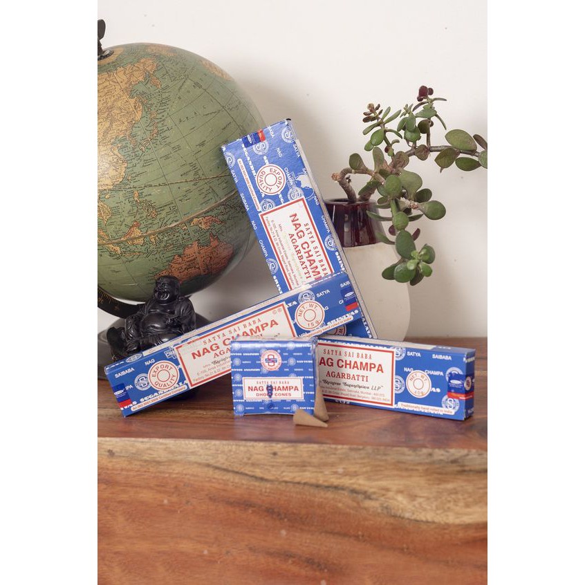 NAG CHAMPA (15g,40g,100g)_Nhang SATYA made in India_SAGE GARDEN | BigBuy360 - bigbuy360.vn