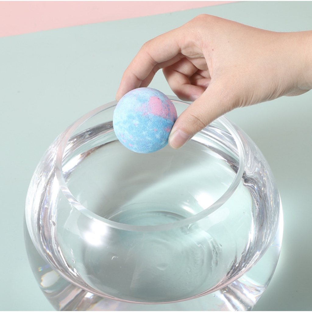 Viên sủi tắm cho thú cưng Spa thả bồn bath bomb, bom tắm chăm sóc lông chó mèo Con Mèo Xiêm