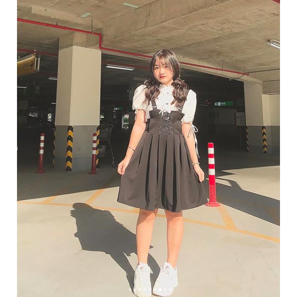 [Mã SKAMFA06 giảm 10% tối đa 50K đơn 0Đ] DOLLY OVERALS DRESS | BigBuy360 - bigbuy360.vn