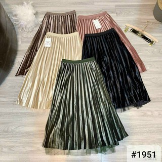 CHÂN VÁY XẾP LY DÁNG DÀI(mặc 2 mặt)