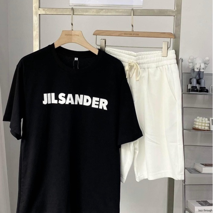 ÁO THUN IN CHỮ JIL SANDER CHUOTCONG OFFICIAL (Trắng,Đen,Đỏ) T32