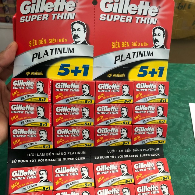 Lưỡi lam Gillette cái siêu bén