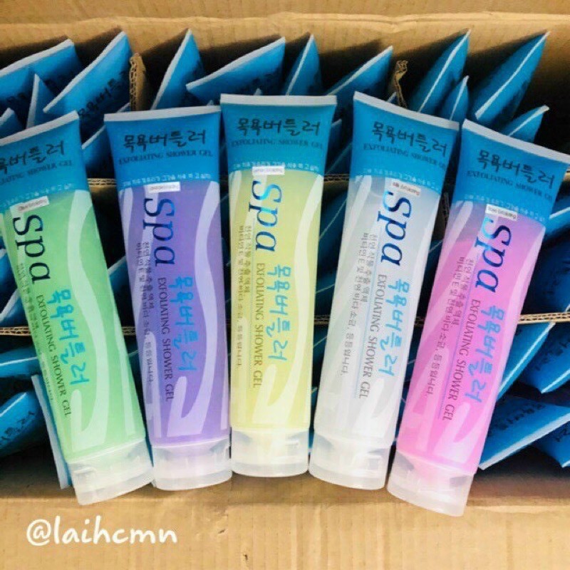 tẩy da chết spaa