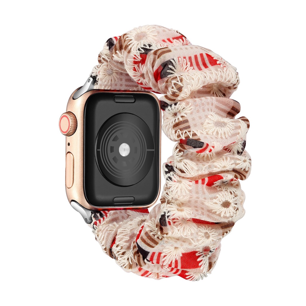 Dây Đai Đàn Hồi Đeo Tay Dành Cho Đồng Hồ Cho iWatch Series 6 Se 5 4 3 6 Se 5 4 3 38mm 42mm 44mm 40mm