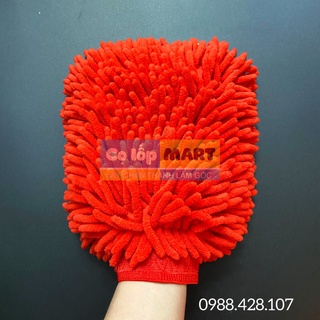 Bao tay/găng tay rửa xe san hô dày dặn cao cấp