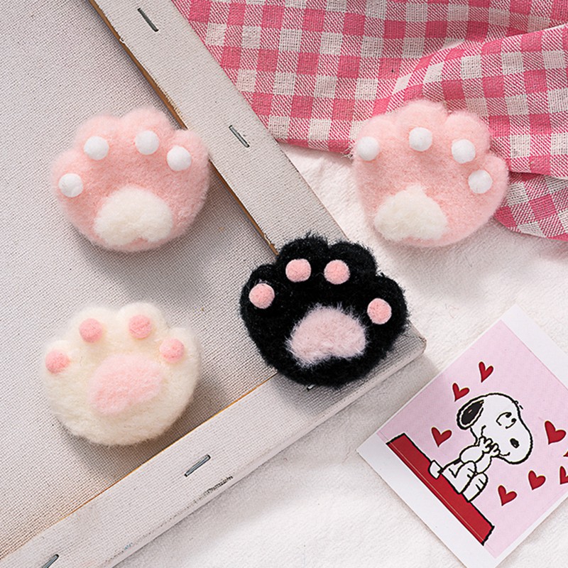Huy Hiệu Cài Áo, Balo Chọc Bông Hình Chân Mèo Neko Cat Phong Cách Ulzzang Hàn Quốc Siêu Xinh
