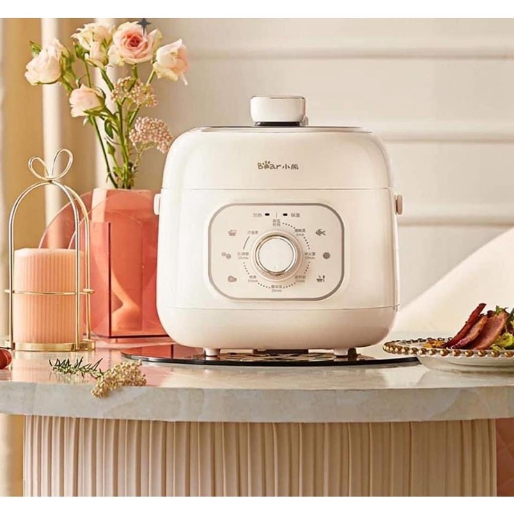 Nồi Áp Suất Điện Tử MiNi BEAR YLB-A20U1 Dung Tích 2L Màu Trắng- Gia Dụng Gia Đình