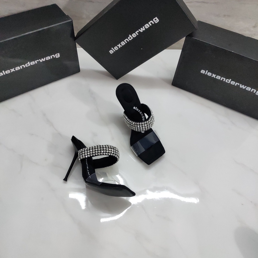 Julie Giày Cao Gót Nhựa pvc Trong Suốt Thời Trang Dành Cho Nữ