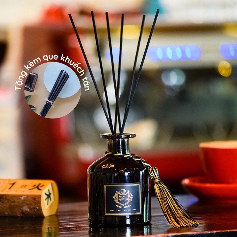 Nước Hoa Thơm Phòng, Tinh Dầu Thơm Phòng, Hương tự Nhiên Kèm Que Gỗ Khuếch Tán IKA.HOME