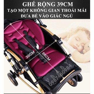 Xe đẩy Baobaohao C3 bập bênh 2 chiều