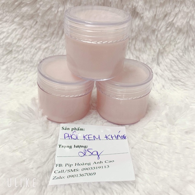 Phôi son kem siêu lì kháng nước pha sẵn 25g/100g