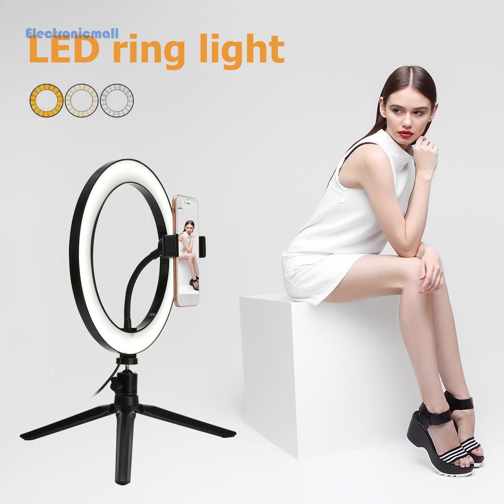 Đèn Led Tròn 10 Inch Hỗ Trợ Chụp Ảnh Kèm Điều Khiển Từ Xa