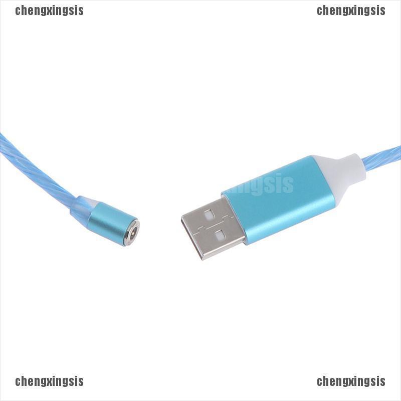 Dây Cáp Sạc Truyền Dữ Liệu USB Loại C Có Đèn LED Phát Sáng Dành Cho Android Mới Xs