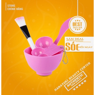 Bộ chén cọ trộn mặt nạ 6 món tiện dụng - Hanayuki Asia