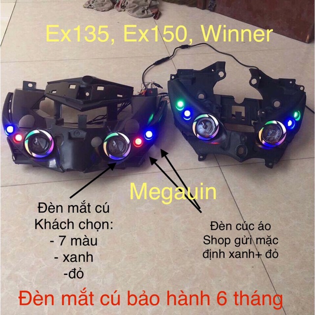 BỘ ĐÈN MẮT CÚ EXCITER / WINNER