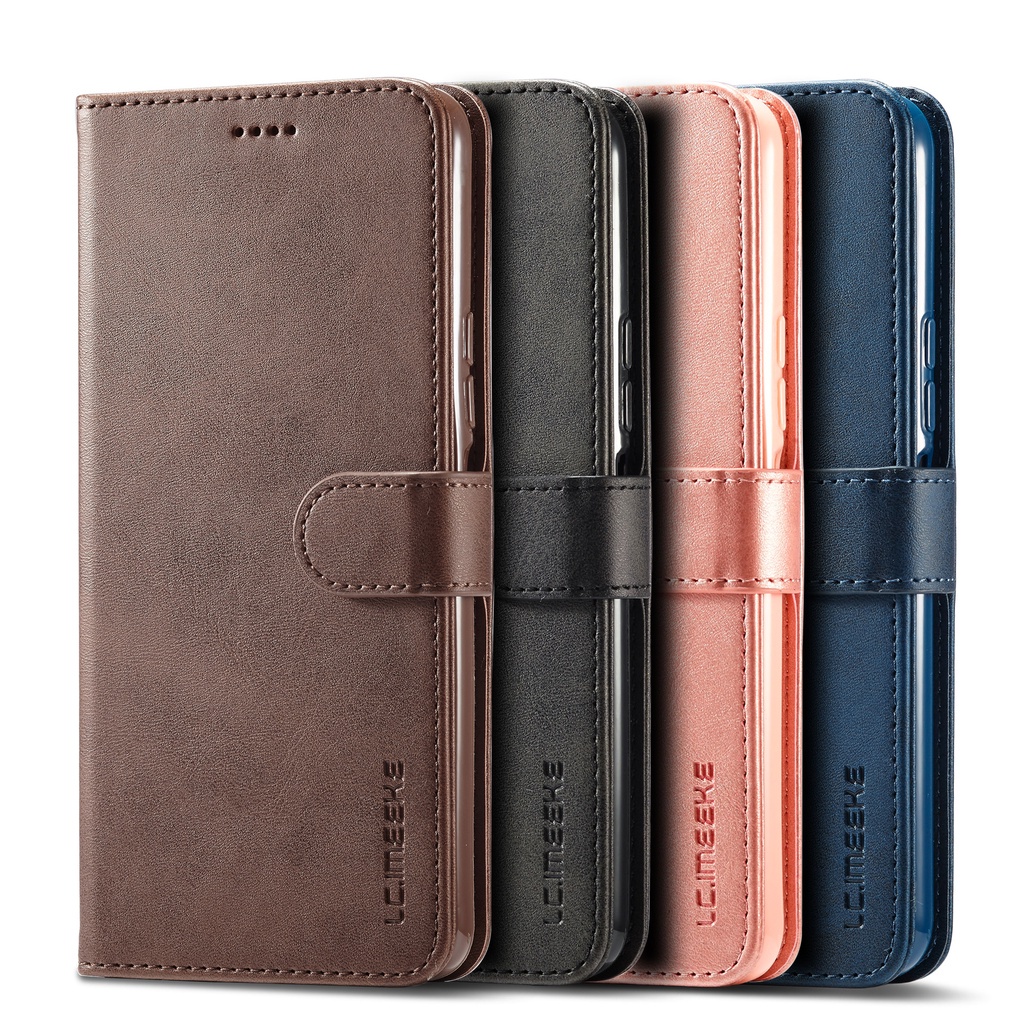 Vỏ Bao Da Điện Thoại Kiểu Ví Gập Cho OPPO A5 A9 2020 A15 A15S A16 A52 A72 A92 A92S A53S A53 2020 A54 A74 A93 A94 4G 5G Ốp