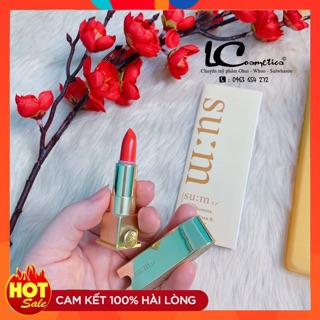 [ CHUẨN AUTH 100%] Son lì chứa tinh chất vàng 24k Su:m37 Losec Summa màu Đỏ Cam 1,3g