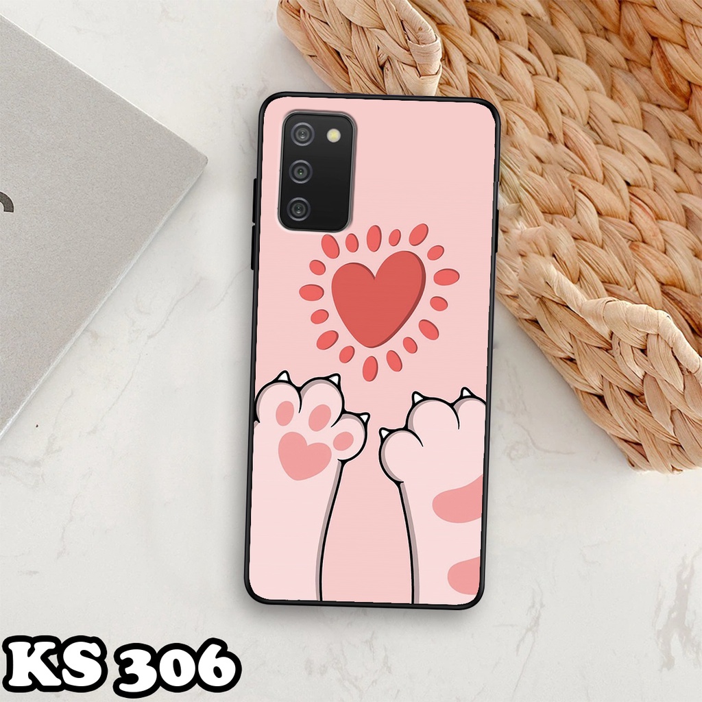 Ốp lưng Samsung A03 - Samsung A03s - Samsung A03 Core - Ốp in hình LoveCat - Chất liệu TPU siêu bền
