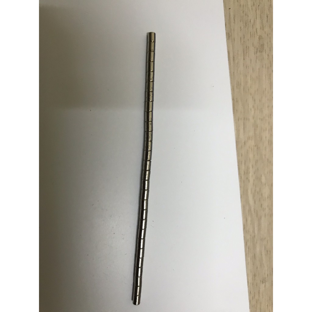 [Xả Kho 50 viên] NAM CHÂM ĐẤT HIẾM D 3*4mm, loại nam châm viên 3x4mm trắng lực hút mạnh